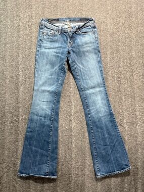 Citizens Of Humanity Jeans Womens 27 Flare Low Rise Stretch Ingrid 002 USA 27x32